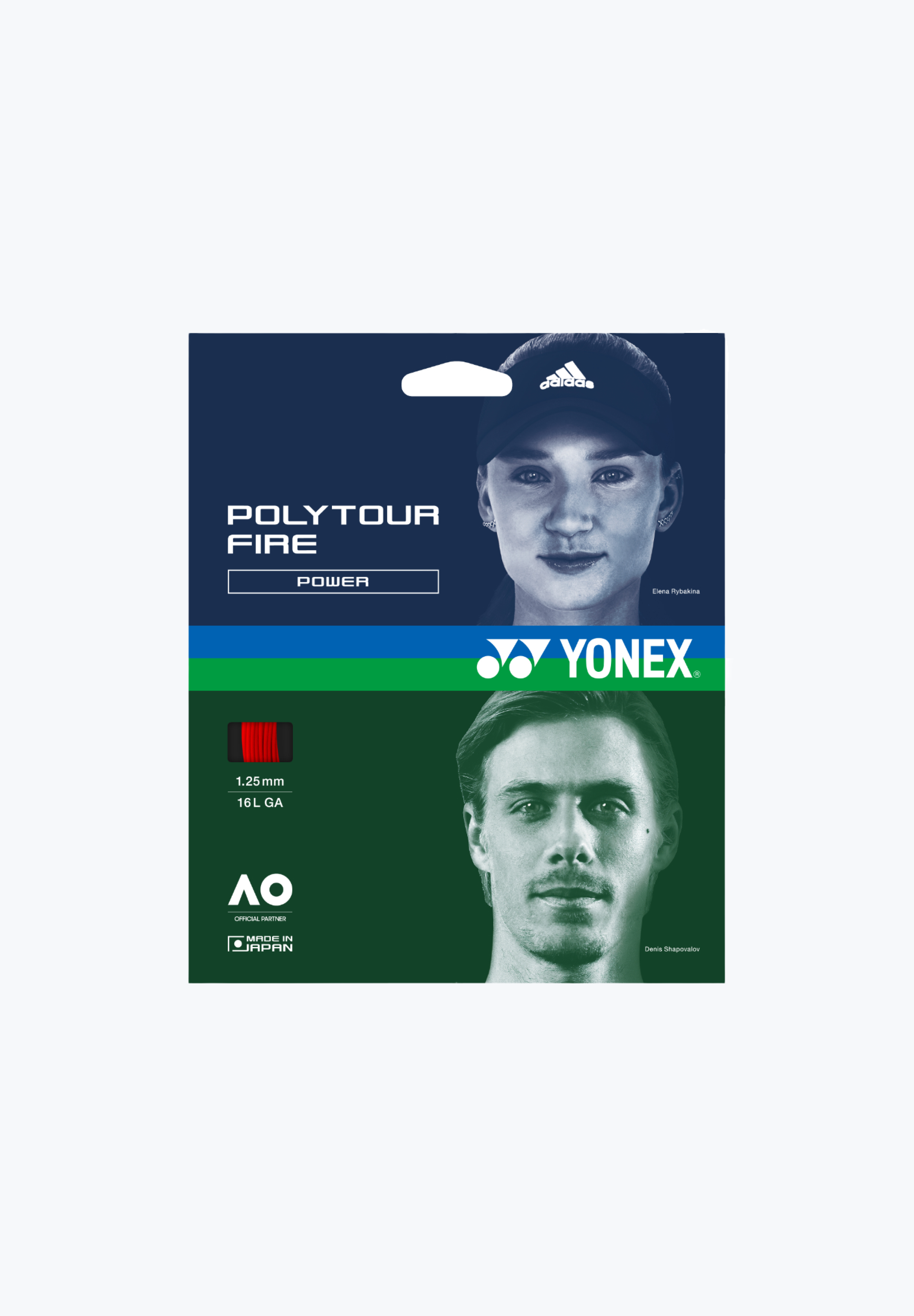 Yonex Poly Tour FIRE - Saitenset 12m
