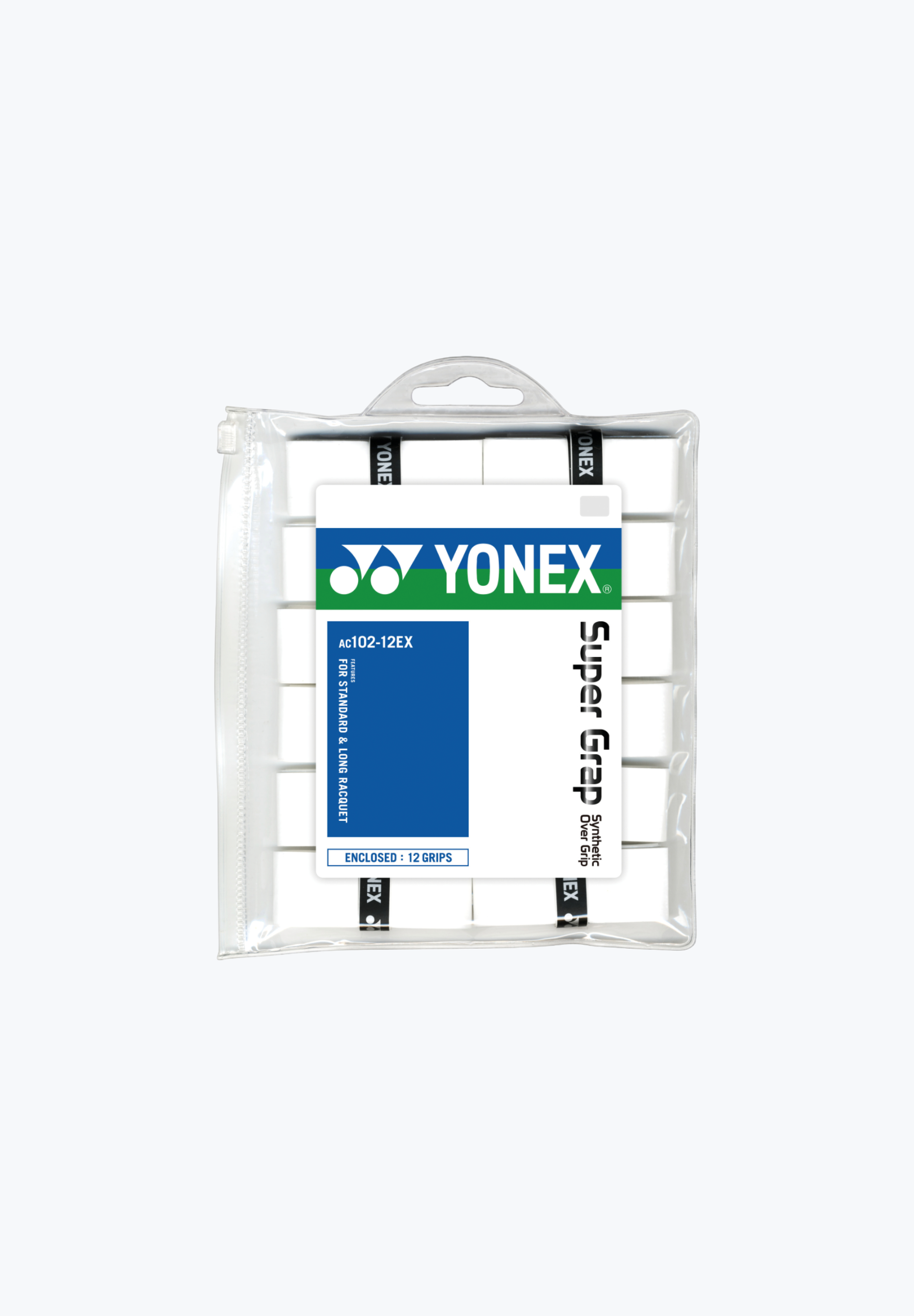 Yonex Super Grap - 12er Pack - Weiß