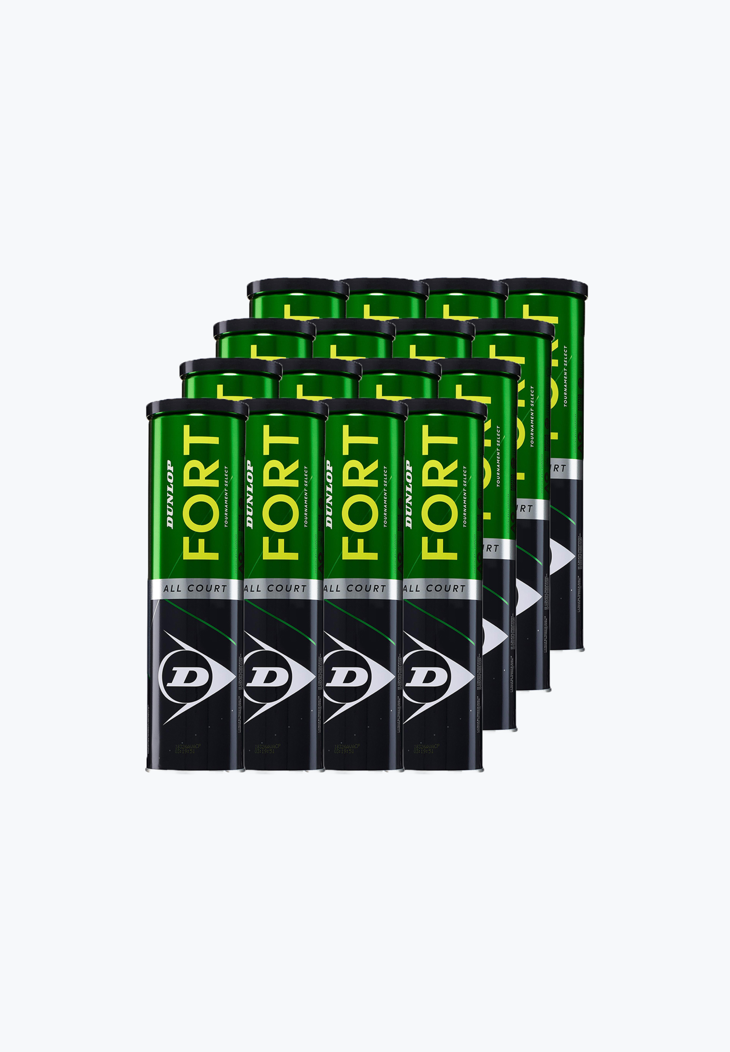 Dunlop All Court Tennisball - 4er - 18 Dosen in Karton