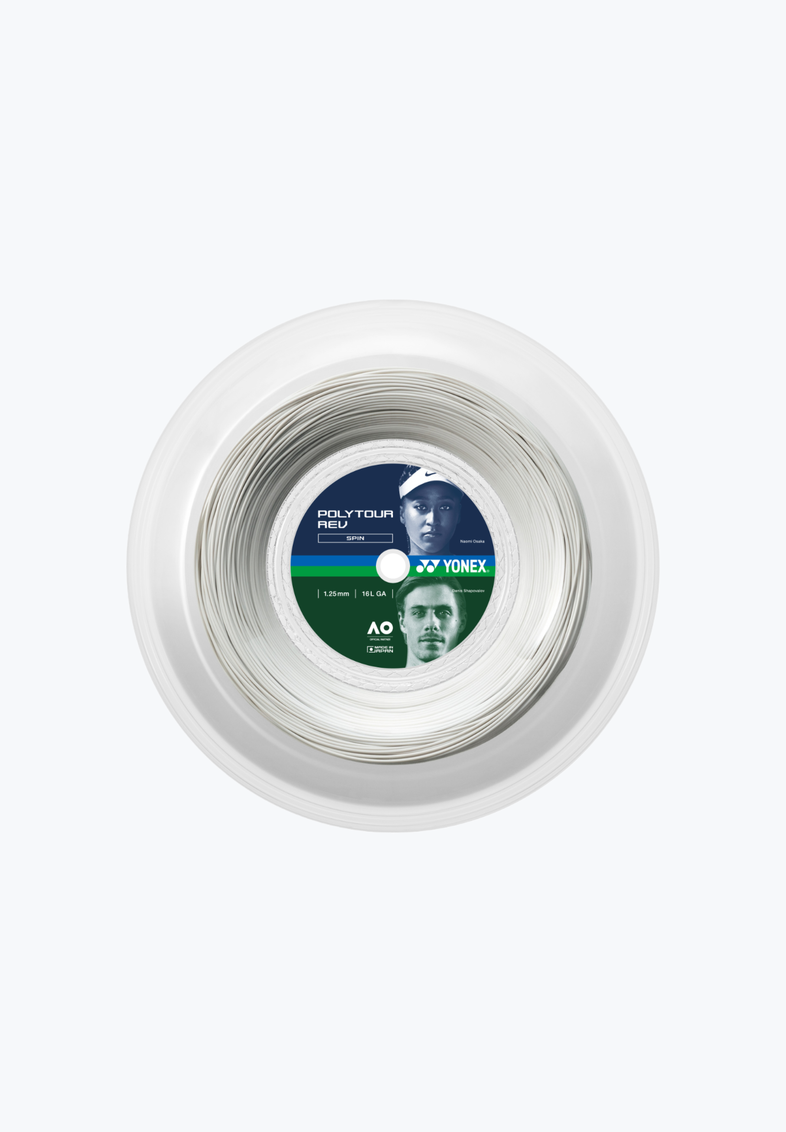 Yonex Poly Tour REV, 1,25 - Saitenrolle 200m